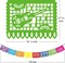 6PCS Mexican Party Banners, Cinco De Mayo Decoration Fiesta Party Decoration, Mexican Themed Party Decor 5 De Mayo Banner Plastic Papel Picado, Mexico Birthday Party Supplies -12 Patterns/90FT